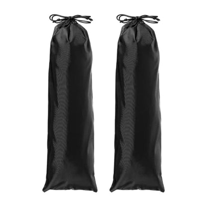 Tripod Case Bag, Nylon Tripod Storage Bag, Long Foldable Monopod Compact Carrying Organizer Pouch- Fitting for (Monopod/Light Stand/Umbrella/Travel) 24 x 6 In & 2 Pack & Black - size: 24 x 6 In