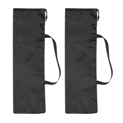 PATIKIL 30 x 10 Inch Tripod Carrying Case, 2 Pack Camera Tripod Carrying Bags Oxford Cloth Padded Bag for Camera Gear Mic Light Stand Sheet Music Photography Accessories, Black - size: 30 x 10 Inch