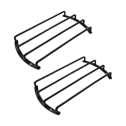 2 PCS Car Speaker Grill Cover, 10 Inch 4 Bar Audio Subwoofer Grill Grille Cover Guard, Universal Metal Bars Speaker Grille Protective Covers for Car Audio Subwoofer - color: 10 inches