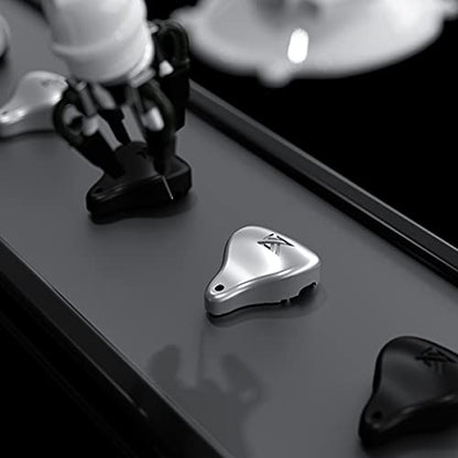 KZ AST in-Ear Monitor, 12 BA Driver HiFi Earphones, Bass Noise Cancelling Headphones with Detachable 2pin Cable for Audio Engineers Musicians Audiophile