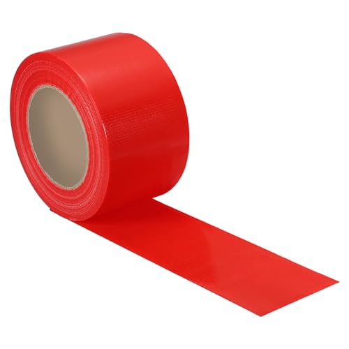 PATIKIL Gaffers Tape 2 in x 55 Yards, Waterproof Gaffer Floor Tape No Residue Non-Reflective Easy Tear for Indoor Outdoor Photography Electrical Cord Industrial Use, Red - color: Red, size: 2 in x 55 Yards