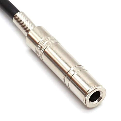 6.35 mm 1/4" Female to XLR Male Adapter Cable,Quarter inch TS/TRS to XLR 3 Pin Interconnect Cable (10Feet) - color: 6.35F-XLRM-3M