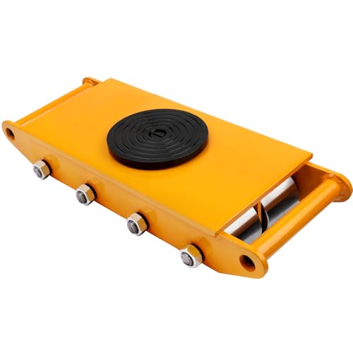 Dollate Heavy Duty Machine Skates 12T 26400lbs Machine Dolly Skate