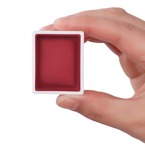 Narrative Cosmetics Alcohol-Activated Refill Pan for Deep Blush Tone Palette — Single Replacement Makeup Pan, Waterproof Tattoo Cover & SFX Makeup, Highly Pigmented, Skin Tones - color: Deep Blush