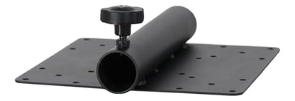 Rockville Acc-TV Speaker Pole Mount for TV Monitors, Up to 66 lbs, VESA | Universal VESA 75x75 to 400x400, 35mm Pole, Steel Construction, 3.1 lbs Portable, M6/M8 Hardware Included