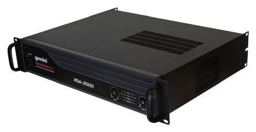 Gemini 2-Channel Power Amplifier, 2000 Watts, 4/8Ω (XGA-2000) - style: 2000W