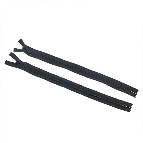 Leekayer Invisible Nylon Coil Zipper,Clothing Zipper,DIY Sewing Tool Craft | Leekayer Invisible Nylon Coil Zipper,Clothing Zipper,DIY Sewing Tools for Craft (24 inch,Black) 20 Pcs - color: Black, size: 24inch-20PCS