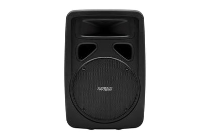 EARTHQUAKE Sound DJ-10M Powered 10-inch 2-Way Monitor/PA Speaker (Single),Black - style: 10-inch (Single)