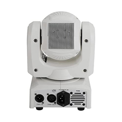 Topteng 1/2/4 Moving Head 120W 8Gobo Stage Lighting RGBW LED DJ DMX Beam Bar Party Light 9/11 Channels Sound Activated DJ Lights for Church Wedding Disco Party Nightclub Live Show