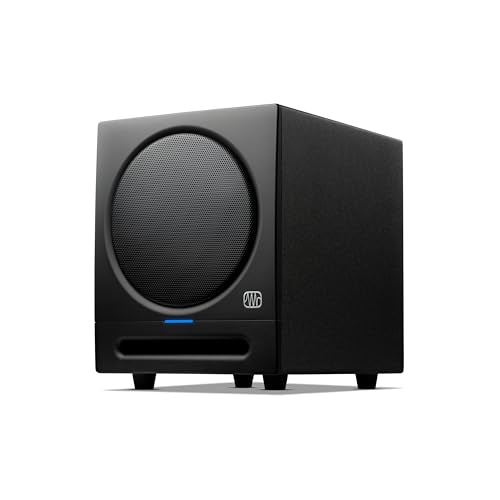 PreSonus Eris Sub 8BT — 8" Inch Powered Subwoofer, Powered Sub, Active Subwoofer, Wireless, Bluetooth, Home Audio, Bass Speaker, Home Theater, Music Production, Gaming - color: Black, size: 8" Subwoofer Bluetooth