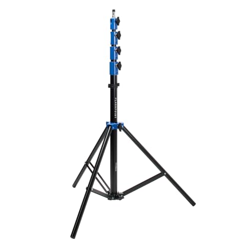 Flashpoint Pro Heavy-Duty Air-Cushioned Light Stand (Blue, 9.5')