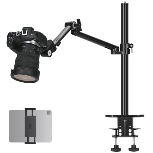 TARION Camera Desk Mount Overhead DSLR Arm Stand Titanrig Lite Z - size: Desktop Mount Lite Z