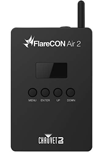Audiosavings Bundle: (1) Chauvet DJ FlareCON Air 2 Wireless Wi-Fi Receiver+D-Fi Transmitter in one Unit Bundle with (1) Rockville DJBP24 Rugged DJ Compact Backpack with 11 Compartments (2 Items)