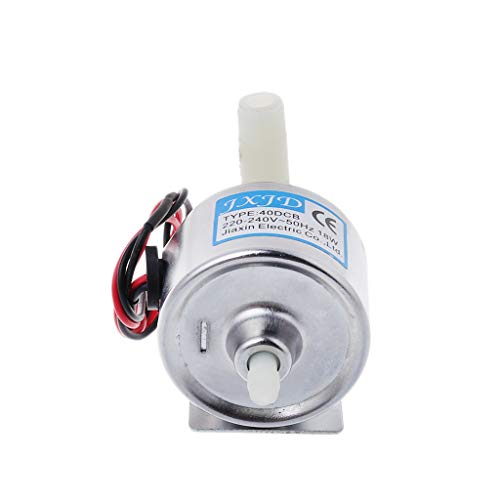 18W 40DCB Fog Machine Oil Pump 220V-240V Brass Fog Smoke Machine Oil Pump 600W 900W 50HZ Stage Party Power Pump Parts, Gold
