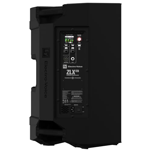 Electro-Voice ZLX-12P-G2 12in. 2-Way Powered Loudspeaker with Bluetooth | 1000W powered speaker with Bluetooth 5.0 and 4-channel mixer for musicians, DJs and performers - style: ZLX-12P-G2