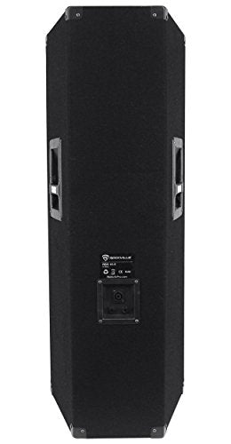 Rockville RSG12.2 Dual 12" 3-Way 4-Ohm Passive DJ/Pro Audio PA Speaker - style: Dual 12" - 4 Ohm