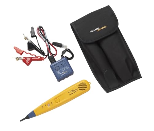 Fluke Networks PRO3000F60-KIT Includes Tone Generator & Probe with 60Hz Filter and SmartTone Technology, 4962074 - style: Tone & Probe Kit, Noise Filtering