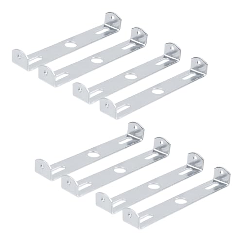 KUMGROT 4 Set Light Fixture Mounting Bracket for Ceiling Lights Plate Wall | 4.45 Inch Universal Lamp Crossbar Hardware Set with Screws,for Home Office Chandelier Replacement Parts - size: 113mm