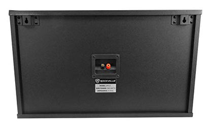 Rockville KPS12 12" 3-Way Karaoke Speaker Pair Bundle with RVCS2 Stands | 1600W Peak / 400W RMS Each, 8 Ohm, 2 Crank-Up Stands with Carry Bags, 2 RVSSA1 Pole Adapters, Wall Brackets, DJ PA, 6-Items