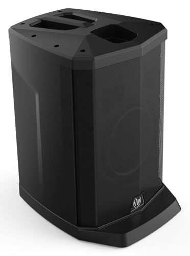 Audiosavings Bundle: (3) Gemini WPX-2000 1200 Watt DJ/PA Powered Line Array Speaker w/ 8" Subwoofer+Mic Bundle with (2) Rockville RCXFM20E-B 20 Foot Female to Male XLR Mic Cable (5 Items)
