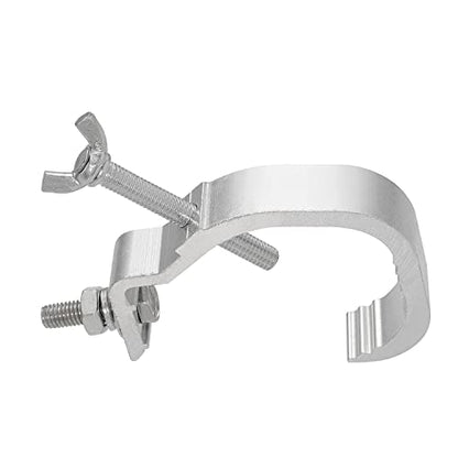 ZYAMY 3pcs Stage Light Clamp Hook Aluminum Alloy Truss C-Clamp, Heavy Duty Stage Lights Truss Clamp for DJ Lighting Par Lights Spot Lights Fit for 1.18-2 Inch OD Tube/Pipe