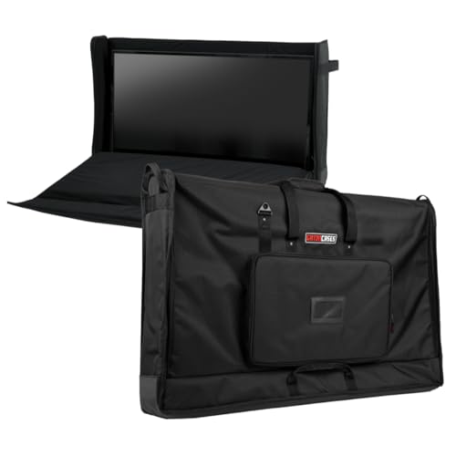 Gator Cases Padded Nylon Carry Tote Bag for Transporting LCD Screens, Monitors and TVs, 40" - 45" screen Size (G-LCD-TOTE-LG) - size: 40" - 45" Screens