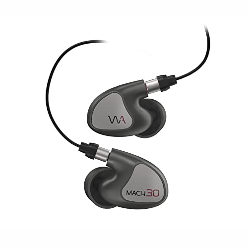 Westone Audio - Mach 30 Universal IEM Wired Earbuds - 3 Balanced Armature Driver Professional Musician in Ear Monitor Earphones with Linum® BAX™ T2 Cable