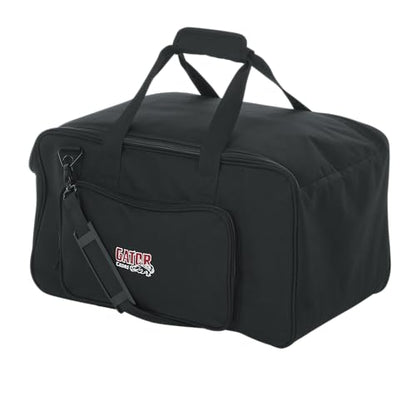 Gator Cases Tote Bag to Hold up to (4) LED Par Style Lighting Fixtures with Adjustable Dividers - size: 22"x15"x12", style: Carry Bag