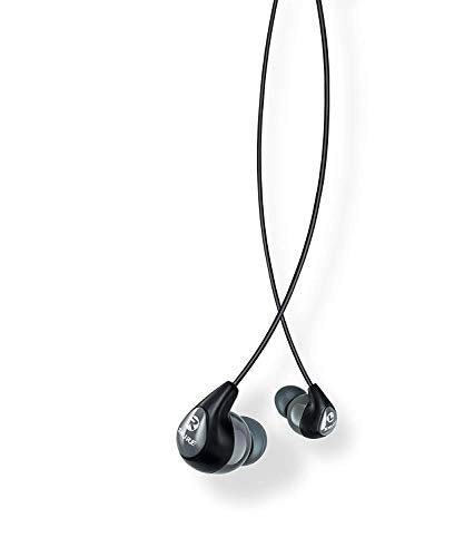 Shure PSM300 P3TR112TW Wireless in-Ear Personal Monitoring System with SE112 Earphones, Twinpack - G20 Band - size: Twinpack, style: G20 Band (488-512 MHz)