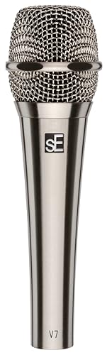 SE ELECTRONICS V7 Nickel Dynamic Supercardioid Handheld Microphone, Nickel - color: V7 - Nickel