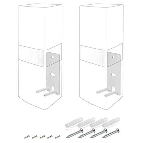 Dinghose Wall Brackets Compatible with Bose Surround Speakers 700, OmniJewel Lifestyle 650 Home Entertainment System (White) - color: White