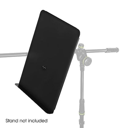 Gravity Sheet Music Tray NS MS 02 Traveler Sheet Music Holder for Music Stands Portable, black - style: Compact