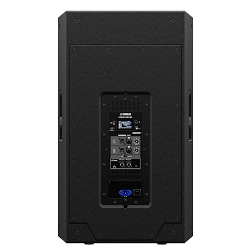 Yamaha DZR315-D 15 Inch 2000-Watt 3-Way Powered Speaker With Dante - size: DZR315-D