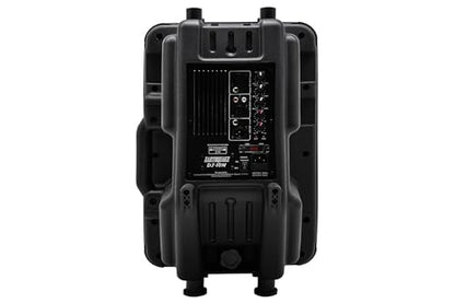 EARTHQUAKE Sound DJ-10M Powered 10-inch 2-Way Monitor/PA Speaker (Single),Black - style: 10-inch (Single)
