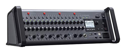 Zoom LiveTrak L-20R Mixer/Multitrack Recorder for Musicians with 20 Inputs, 22 Channels of Recording, Wireless iOS Control, 22-In/4-Out USB Audio Interface, 6 Customizable Outputs | 20-channel digital mixer with 22-track recording and 6 monitor outputs fo