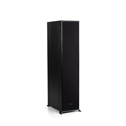 Klipsch R-610F Floorstanding Speaker, Black | Home audio and home theater with 1-inch aluminum tweeter, 6.5-inch copper woofer and 5-year warranty