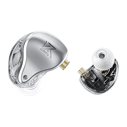 KZ AST in-Ear Monitor, 12 BA Driver HiFi Earphones, Bass Noise Cancelling Headphones with Detachable 2pin Cable for Audio Engineers Musicians Audiophile