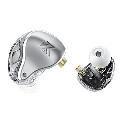 KZ AST in-Ear Monitor, 12 BA Driver HiFi Earphones, Bass Noise Cancelling Headphones with Detachable 2pin Cable for Audio Engineers Musicians Audiophile
