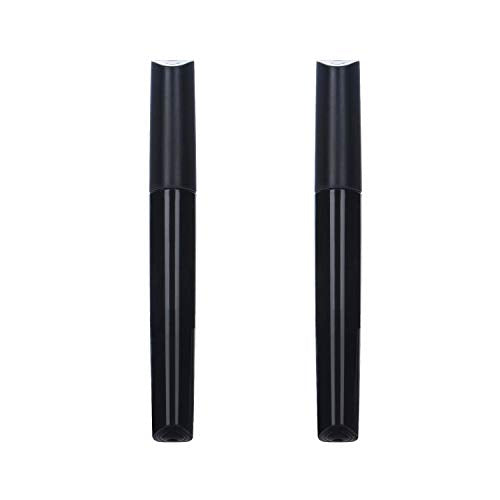 Portable Travel Toothbrush Case, Plastic Container Toothbrush Holder Brushes Box Breathable Design with Air Hole More Toothbrush Tube Container for Home Daily Business Use (2 Black) - color: 2 Black