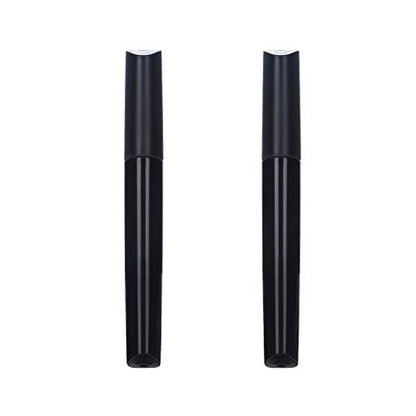 Portable Travel Toothbrush Case, Plastic Container Toothbrush Holder Brushes Box Breathable Design with Air Hole More Toothbrush Tube Container for Home Daily Business Use (2 Black) - color: 2 Black