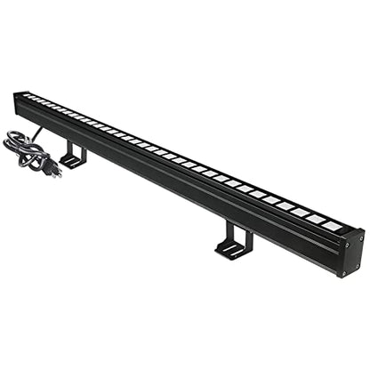 36W LED Wall Washer Light | 5000K Linear LED Light Bar | 10×60° Wide Beam, 4000+ Lumens, IP65 Waterproof 120V Outdoor Wall Washer for Signs, Billboards, Buildings & Landscape