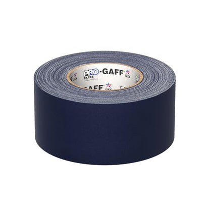 3" Pro Gaff Gaffers Tape 55 yards length blue matte. Premium Heavy-Duty Gaffers Tape trusted by professional Gaffers. Made in the USA. Holds Tight, Easy to remove. (Pack of 16) - color: Blue, size: 3 in x 1980 in