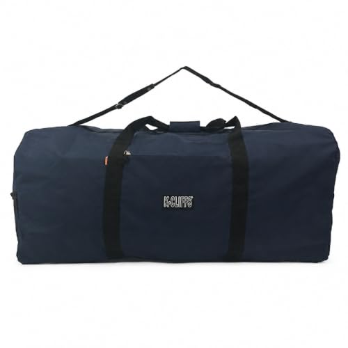 Heavy Duty Cargo Duffel Large Sport Gear Drum Set Equipment Hardware Travel Bag Rooftop Rack Bag - color: Navy, size: 36" x 17" x 17"
