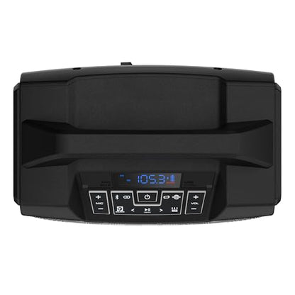 ION Tailgater Boom 60W Portable Bluetooth Outdoor Speaker | Water Resistant, Radio, Mic Input, USB Charging, Stereo Linking, Bass Boost and App Control, for Parties and Outdoor Events - style: 60W water-resistant
