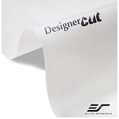 Elite Screens Designer Cut 135" Diag. 16:9, 4K/8K Ultra HD Front/Rear DIY Raw Projector Screen Material, WraithVeil Dual Projection Screen, RM-135H-DUAL - color: Standard/Short Throw/UHD/HD Projectors, size: 135", style: Transparent 2-directional Material