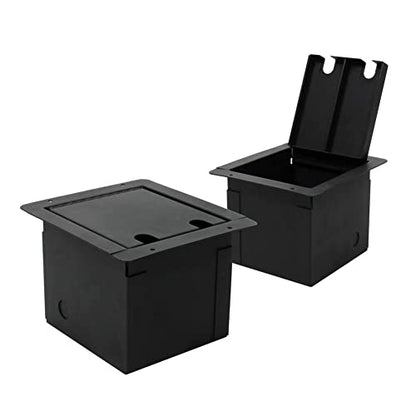 Elite Core | FB8-4XF2XM1H1E | Recessed Floor Box | 4 XLR Female, 2 XLR Male, 1 HDMI & 1 Tactical Ethernet Connections - style: 4-XLRF, 2-XLRM, 1-HDMI, 1-Ethernet
