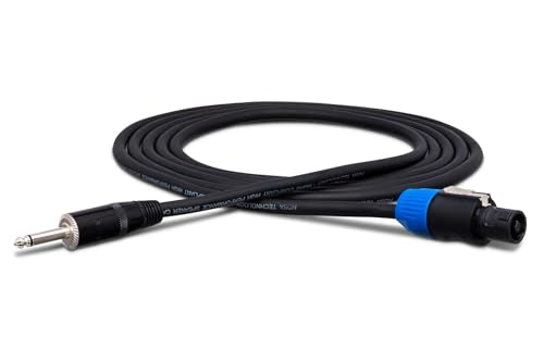Hosa SKT-420Q Pro Speaker Cable - REAN Loudspeaker to 1/4-inch TS - 20 foot - size: 20 Feet