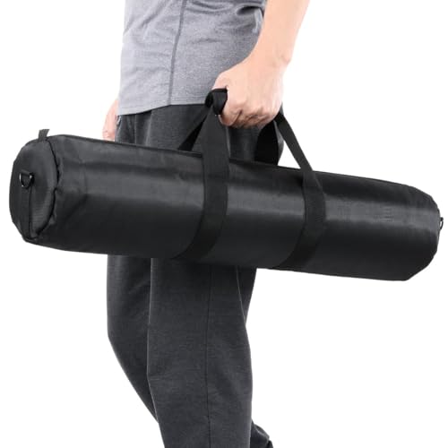 43x5x5 inch/110x13x13cm Tripod Carrying Case Heavy Duty Oxford Package Bag with Shoulder Strap Padded for Light Stand, Tripod, Monopod, Umbrella, Softbox, Boom Stand,Mic Stand - size: 43x5x5 inch