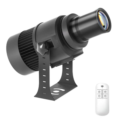110W Custom GOBO P𝐫𝐨𝐣𝐞𝐜𝐭𝐨𝐫 Led Logo Lights Image for Store Business Outdoor and Indoor I𝐩𝟔𝟕 Waterproof with Remote Control (110, Watts)