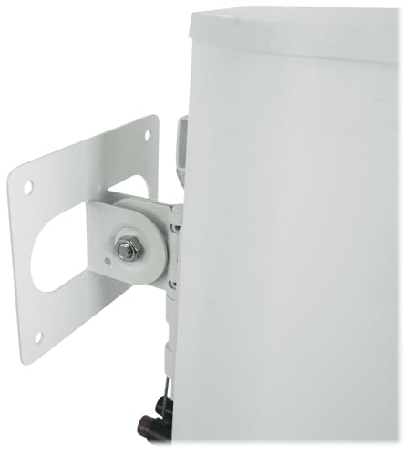 Rockville WET ARRAY 5 White 70V 60W Commercial Wall Mount Swivel Column Speaker, 2-Way Line Array Design, IP55 Waterproof, Indoor/Outdoor Use for Restaurants, Churches, Auditoriums | Adjustable Tap 60W, 30W, 15W, 7.5W, IP55, 2-Way, (4) 3" Mids + Tweeter,